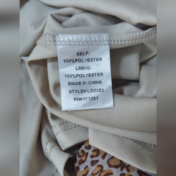 In Loom Leopard Print Sundress - Picture 9 of 10